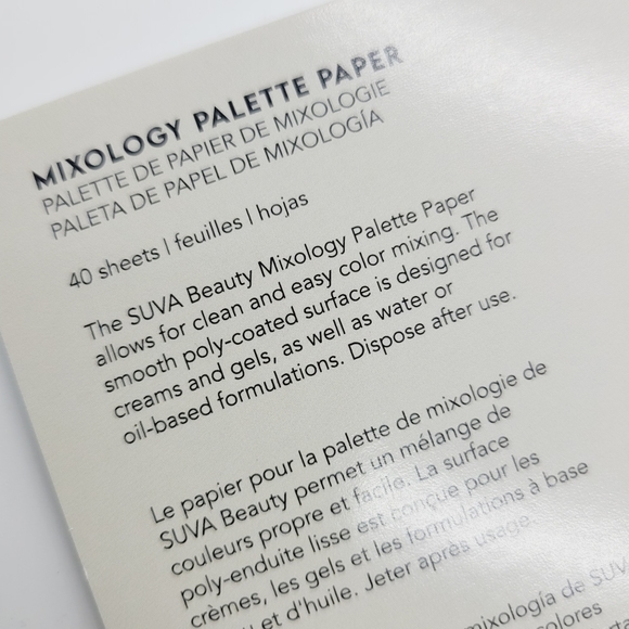 Suva Beauty Mixology Palette Paper | Color Theory Paper | Brand New in Box - Picture 4 of 4